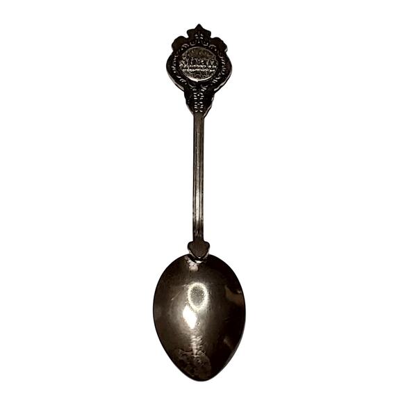 Stuart Silverplated Frae Bonnie Scotland Vintage Souvenir Spoon Collectible 4" - Picture 4 of 6